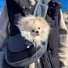 Breathable Dog Sling Carrier Portable Travel Pet Sling Shoulder Bag