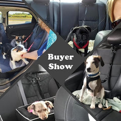 Adjustable Dog Harness Car Safety Rope Pet Seat Belt Traction Rope