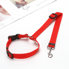 Adjustable Pet Car Seat Belt and Harness for Safe Travels | Dog Harness Collar