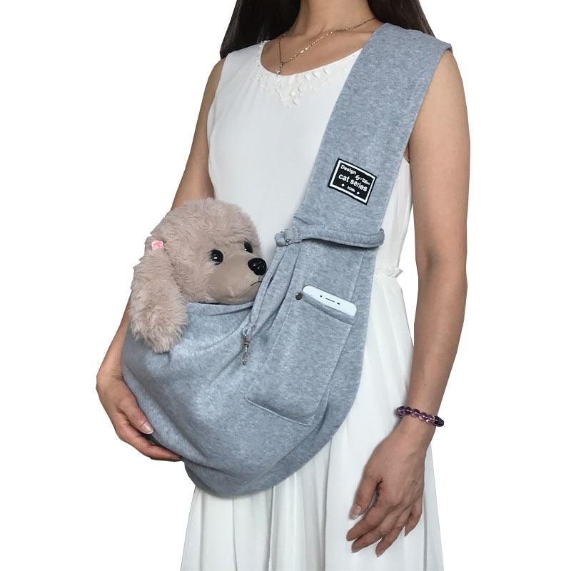 Hands Pet Travel Easy Soft Sling Bag Dog Carrier For Stress Outings