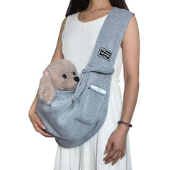 Hands Pet Travel Easy Soft Sling Bag Dog Carrier For Stress Outings