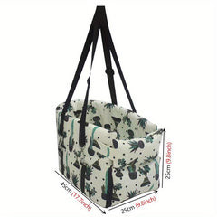 Pet Booster Seat for Safe and Comfortable Travel with Dogs and Cats