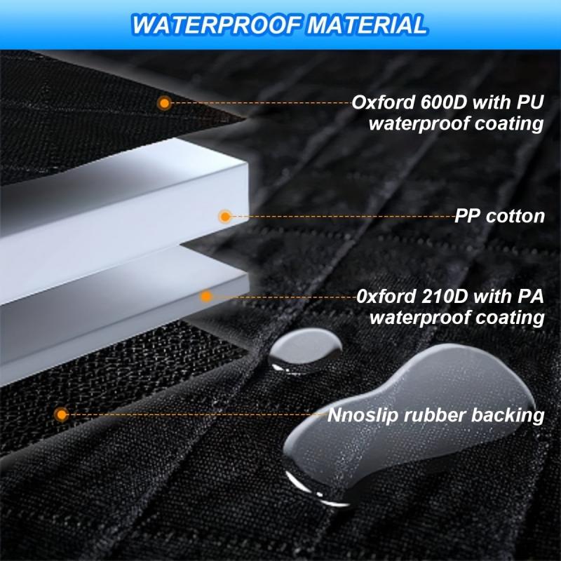 Waterproof Dog Car Seat Cover - Protect Your Car Seats from Pet Hair & Messes