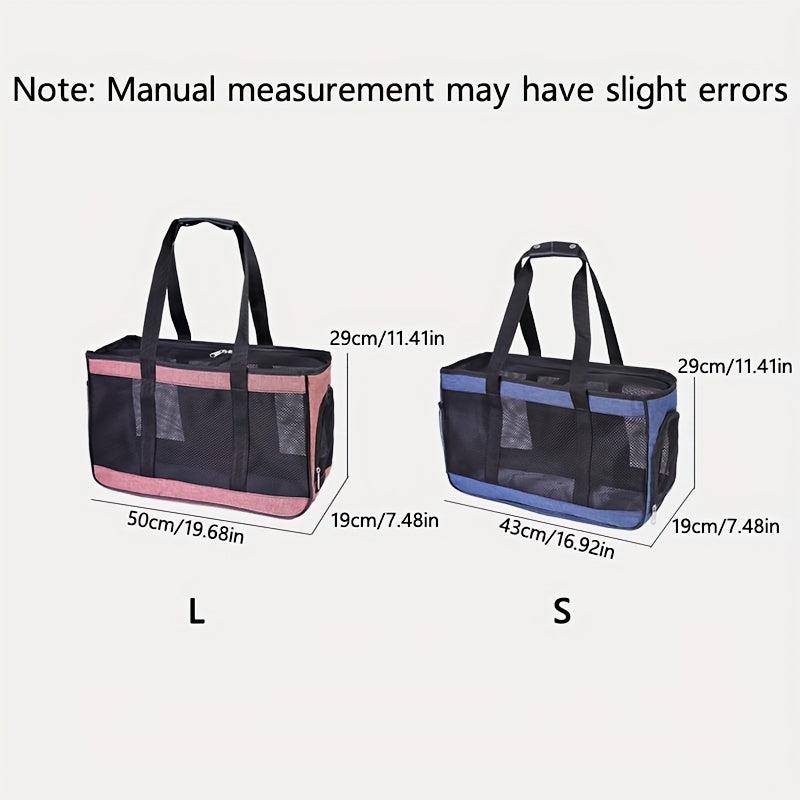 Outdoor Cat Pet Carrier Handbag for Cats & Dogs
