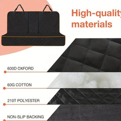 Pet-Friendly Car Seat Cover for Protection & Comfort