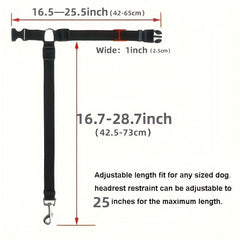 Adjustable Dog Safety Belt for Car Seat