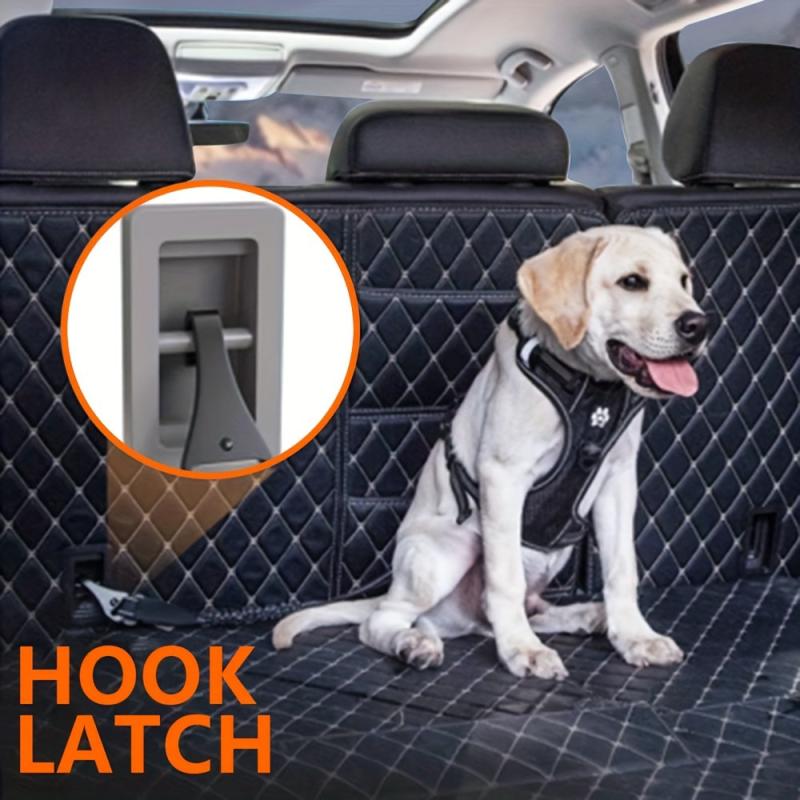 Adjustable Pet Seatbelt with Retractable Car Seat Belt