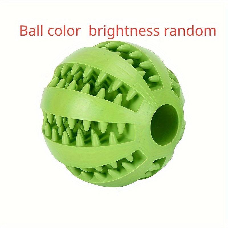 Dog Ball Toy Leaking Food Rubber Chew Toy Molar Toy Interactive