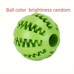 Dog Ball Toy Leaking Food Rubber Chew Toy Molar Toy Interactive