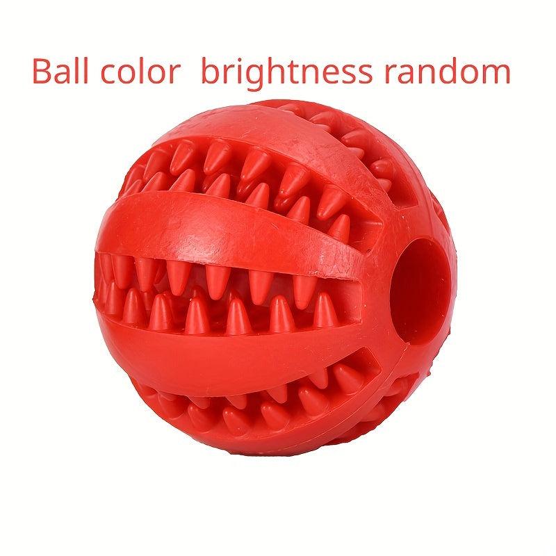 Dog Ball Toy Leaking Food Rubber Chew Toy Molar Toy Interactive