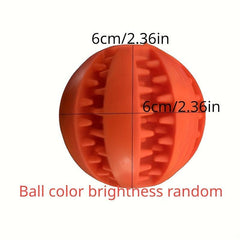 Dog Ball Toy Leaking Food Rubber Chew Toy Molar Toy Interactive