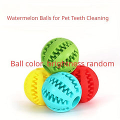 Dog Ball Toy Leaking Food Rubber Chew Toy Molar Toy Interactive