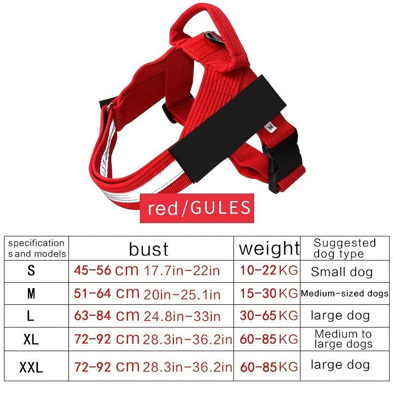 Explosion Proof Dog Harness for Safety and Security