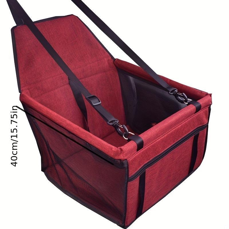 Portable Pet Car Booster Seat for Dogs and Cats