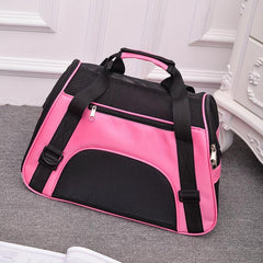 Pet Travel Bag Breathable Outing Bag Cat Carrier Portable Foldable