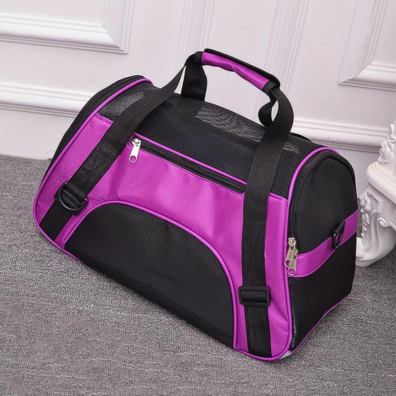 Pet Travel Bag Breathable Outing Bag Cat Carrier Portable Foldable