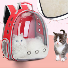 Pet Bubble Backpack for Dogs and Cats Comfortable and Secure Outdoor Carrier