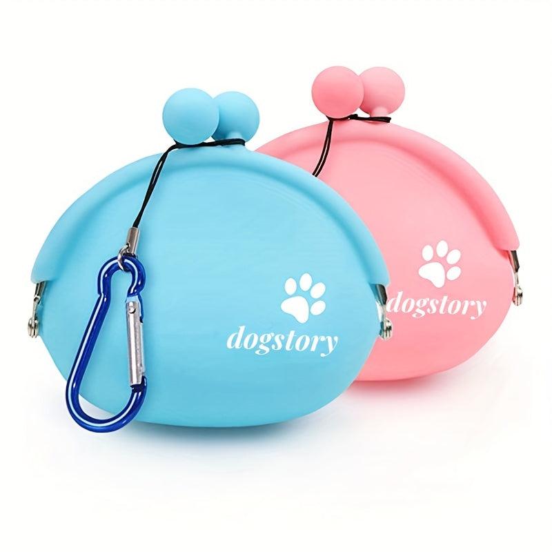 Portable Dog Treat Bag with Hanging Buckle