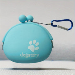 Portable Dog Treat Bag with Hanging Buckle