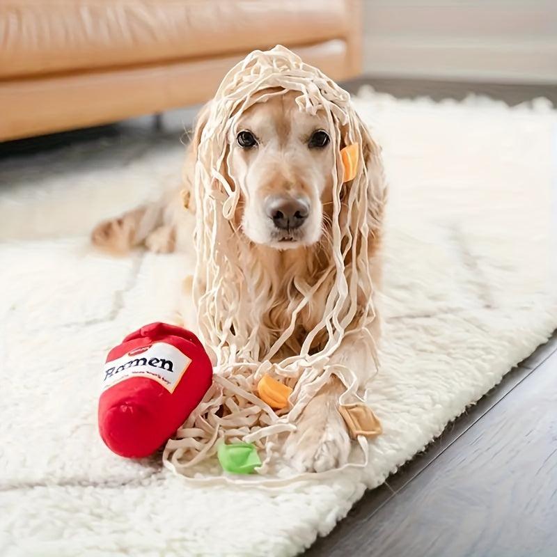 Dog Snuffle Mat Ramen Sniffing Toy For Natural Foraging Skills