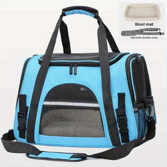 Large Capacity Soft Pet Carriers Portable Breathable Foldable Bag Cat Dog