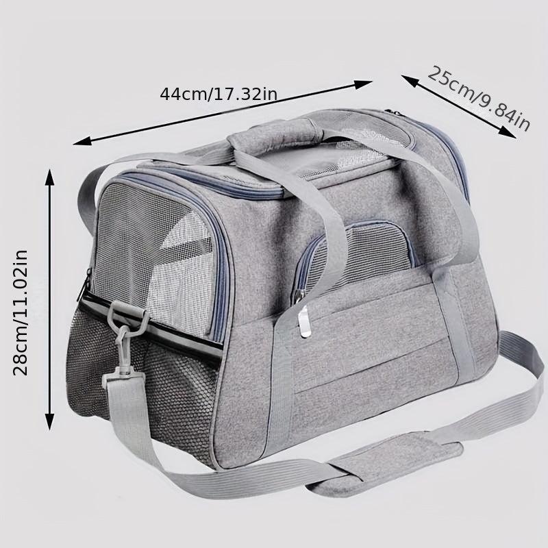 Large Capacity Soft Pet Carriers Portable Breathable Foldable Bag Cat Dog