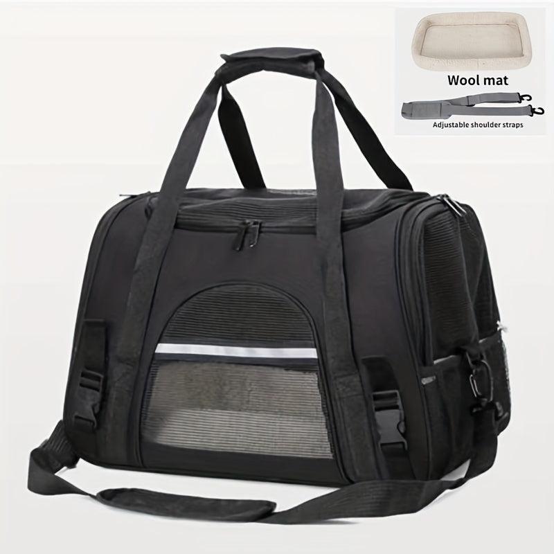 Large Capacity Soft Pet Carriers Portable Breathable Foldable Bag Cat Dog