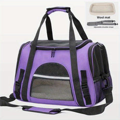 Large Capacity Soft Pet Carriers Portable Breathable Foldable Bag Cat Dog