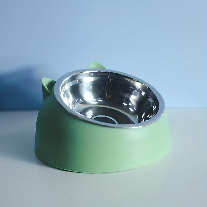 Elevated Stainless Steel Pet Bowls for Cats and Dogs