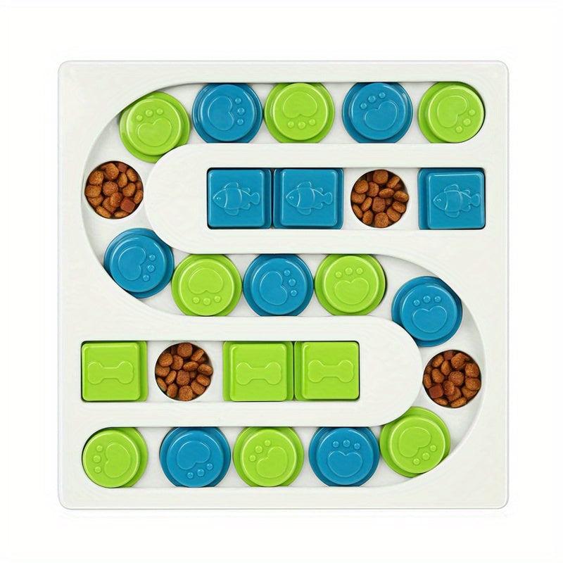 Interactive Puzzle Toy Slow Feeder for Dogs & Cats Anxiety Relief & Fun Mealtime