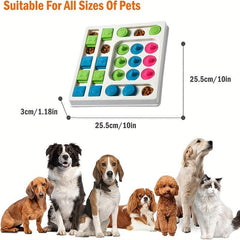 Interactive Puzzle Toy Slow Feeder for Dogs & Cats Anxiety Relief & Fun Mealtime