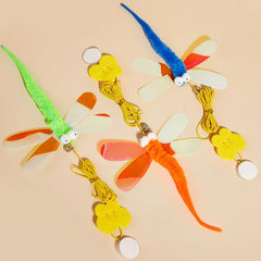 Interactive Cat Toy Dragonfly Rope
