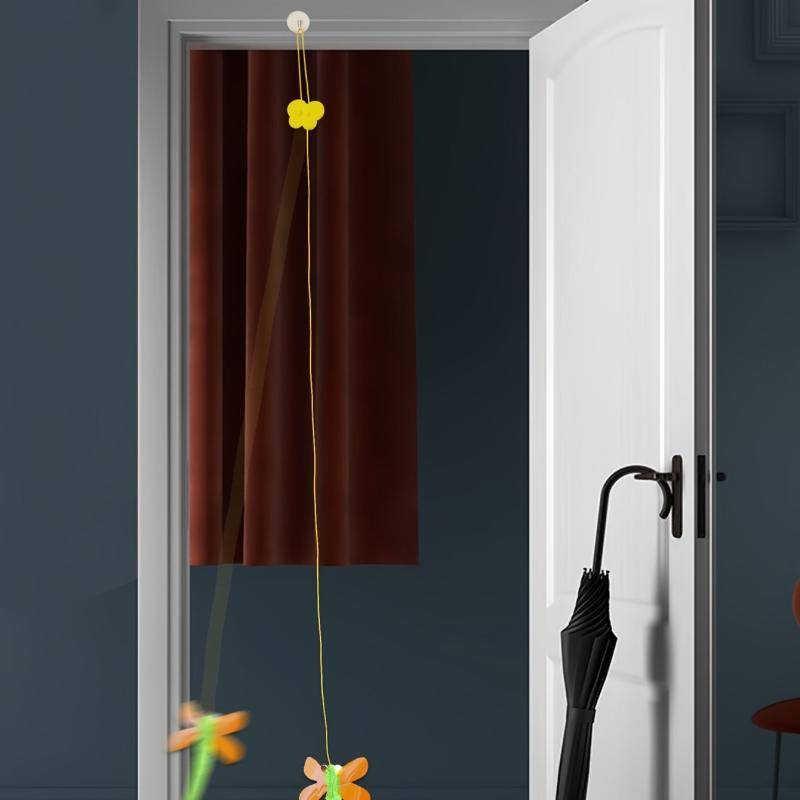 Interactive Cat Toy Dragonfly Rope