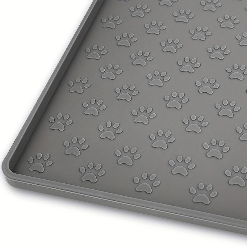 Silicone Pet Dog Cat Feeding Mat Non slip Waterproof Pet Food Bowl Mat