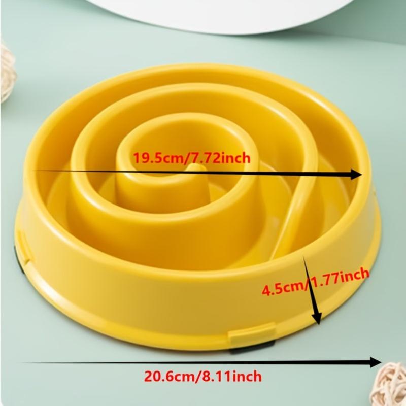 Interactive Pet Puzzle Feeder Slow Feeder Bowl for Dogs and Cats Anti Choking