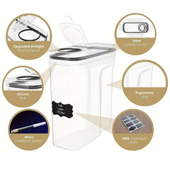 Airtight Pet Food Containers - Keep Your Pet's Food Fresh and Secure