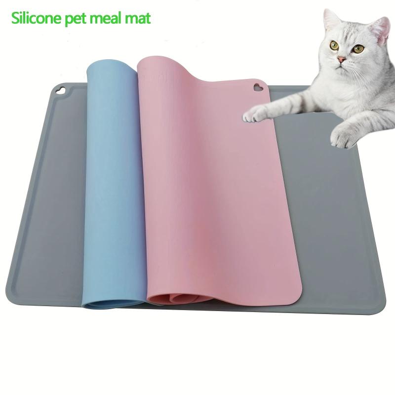 Foldable Silicone Cat Food Mat Waterproof Non-slip