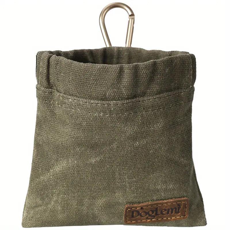 Hands-Free Dog Treat Pouch for Training and Walking with Storage Compartments