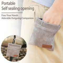 Hands-Free Dog Treat Pouch for Training and Walking with Storage Compartments