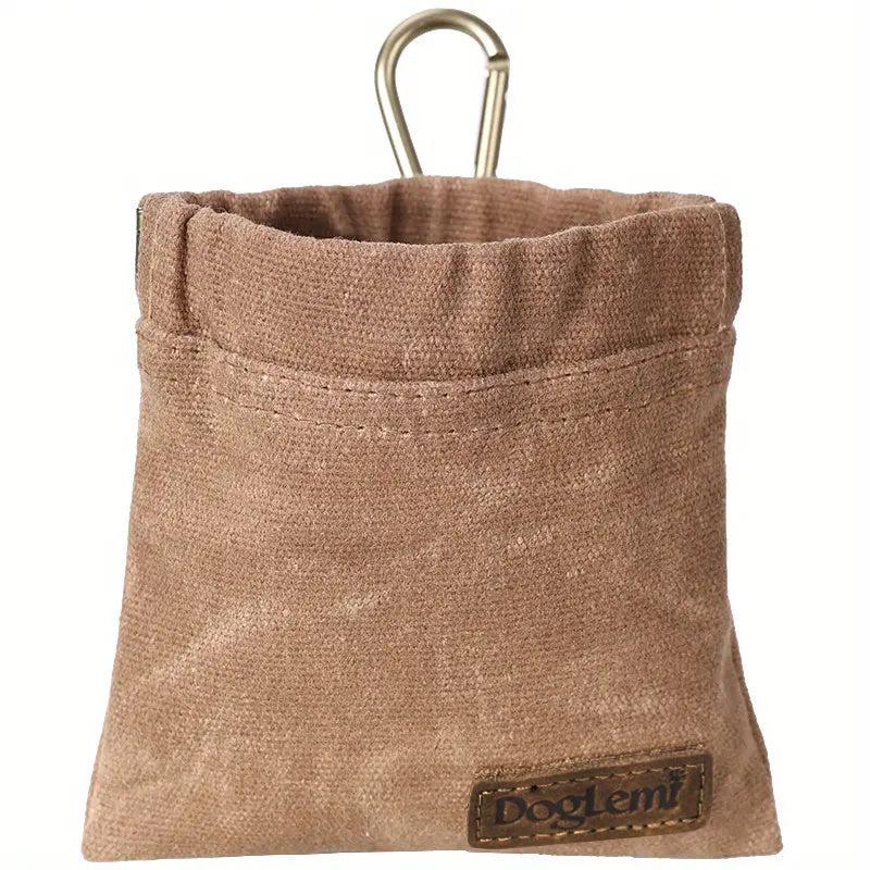 Hands-Free Dog Treat Pouch for Training and Walking with Storage Compartments