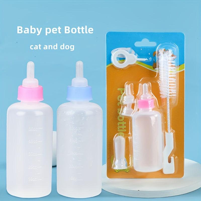 Newborn Kitten Feeding Kit Pet Nursing Bottles for Cats and Dogs