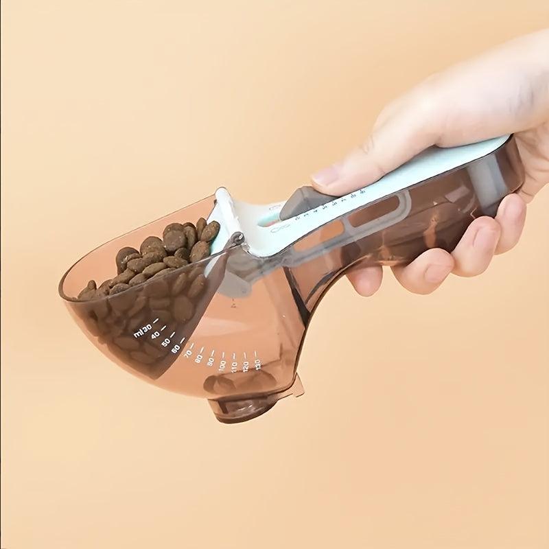 Adjustable Dog Food Scoop with Scale