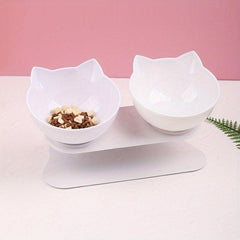 Raised Non Slip Pet Food Bowls for Cats and Dogs