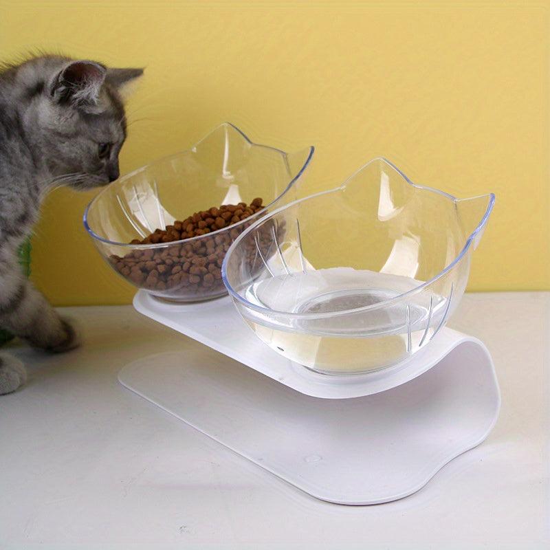 Raised Non Slip Pet Food Bowls for Cats and Dogs