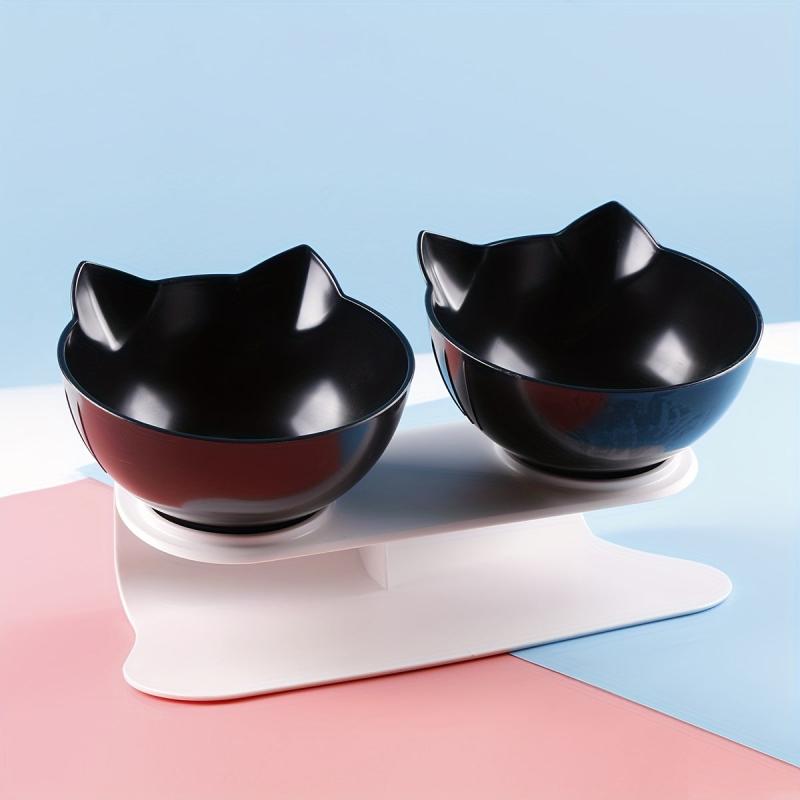 Raised Non Slip Pet Food Bowls for Cats and Dogs