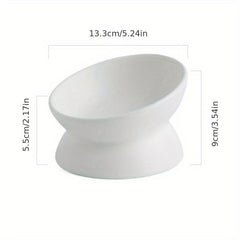 Elevate Your Pet's Feeding Experience with Elevated Ceramic Bowls
