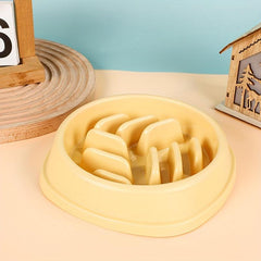 Slow Feeder Anti Choking Pet Bowl For Dog And Cat Anxiety Relief