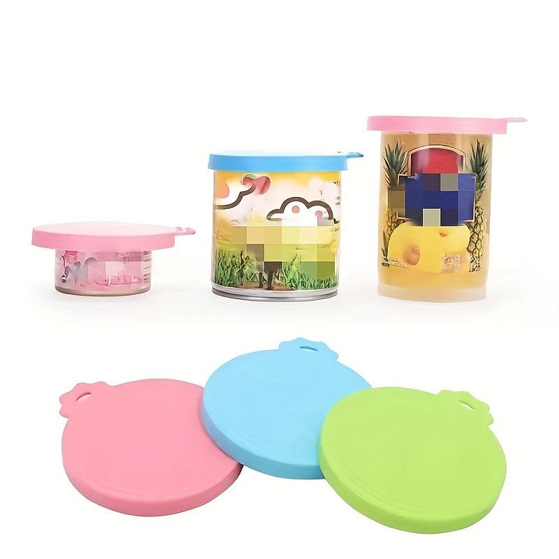 Silicone Pet Food Can Cover for Dog Cat Storage Tin Lid Seal