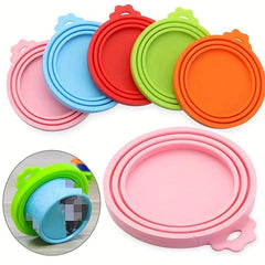 Silicone Pet Food Can Cover for Dog Cat Storage Tin Lid Seal