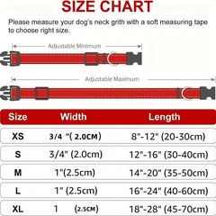 Adjustable Dog Collar & Leash Set for Small-Medium Dogs